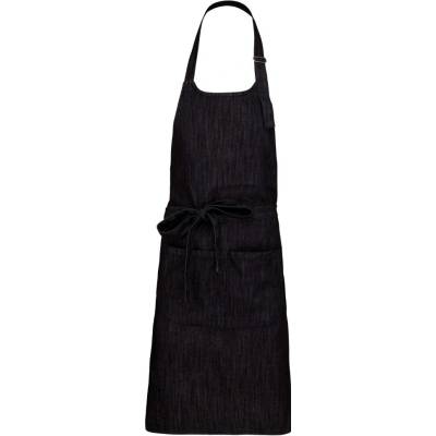 Kariban Zástera Polycotton čierna denim
