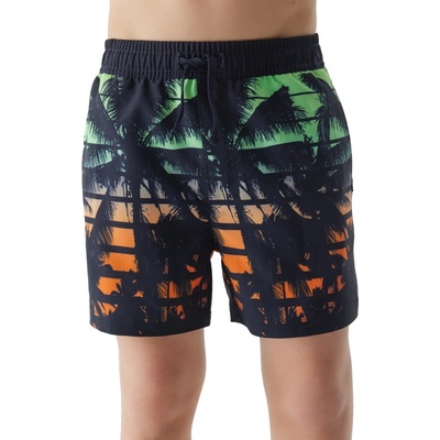 4F Junior-Board Shorts-4FJWSS24UBDSM067-96S-Multicolour 6 Mix 2024