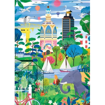 Pieces & Peace - Puzzle Fantastic Nantes - 1 500 piese