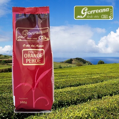 Gorreana Čierny sypaný čaj Orange Pekoe z Azorských ostrovov 100 g