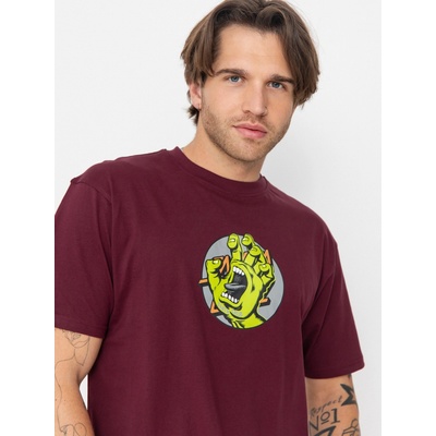 Santa Cruz Hand Dot Front dark cherry