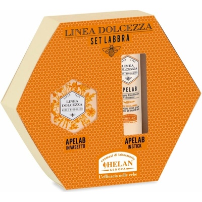 Helan Linea Dolcezza balzám na rty 13 ml + tyčinka na rty 4,5 g kosmetická sada