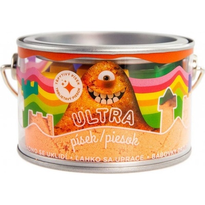 Epee Ultra piesok s glitrami oranžová 200 g