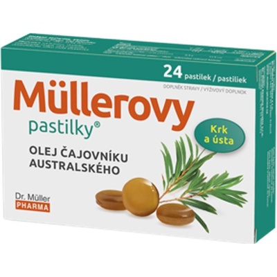 Müllerovy pastilky s TTO 24ks