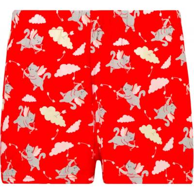Frogies Dámske boxerky Red hat Christmas červená