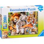 Ravensburger Пъзел Ravensburger от 200 XXL части - Семейство котки (12721) - ozone