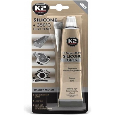 K2 SILICONE GREY - silikon pro utěsnění části motoru při montáži, 85g