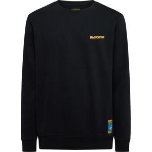 La Sportiva Мъжки пуловер La Sportiva Climbing On The Moon Jumper - Nero / Giallo (017-3380-0412)