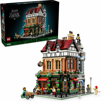 LEGO® Icons 10350 Dom na rohu v tudorovskom štýle
