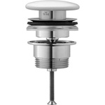 Duravit - Изпразнител за мивка Push-Open (Click-Clack) 1 1/4, бял 0050790000 (0050790000)