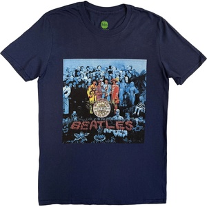 The Beatles Sgt Pepper Blue (Back Print) Navy Blue XL Риза (BEATTEE331MN04)