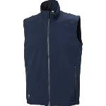 Helly Hansen manchester 74086 / Мъжка 3-слойна софтшел жилетка - тъмносиня xxl (59408600305)