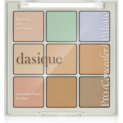Dasique Pro Concealer Palette палитра коректори за кожа с несъвършенства цвят 01 Cover 8 гр