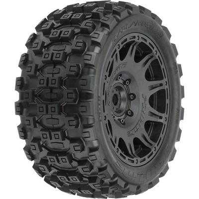 Pro-Line koleso 5.7" pneu Badlands MX57 disk Raid H24 čierny 2 ks