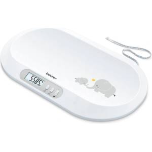 Beurer Бебешка везна Beurer BY 90, Пренос на данни чрез Bluetooth, Функция за (4211125956066)