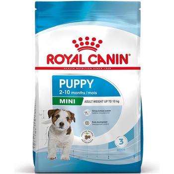 Royal Canin Mini Puppy - пълноценна храна за подрастващи кучета от дребните породи с тегло в зряла възраст до 10 кг. , до 10 месечна възраст 8 кг