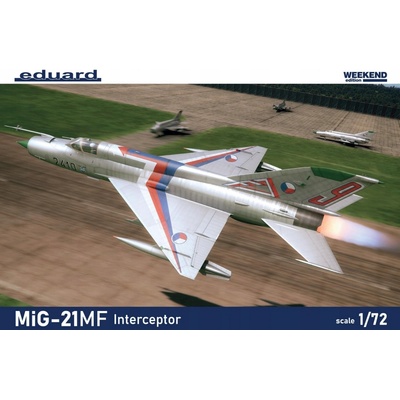MiG 21MF Stíhací Lietadlo Eduard 7469 Mierka 1/72