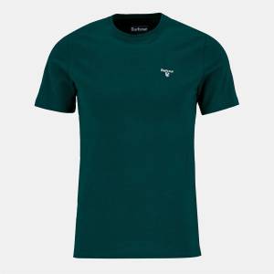 Barbour Тениска Barbour Mens Essentials Sports T-Shirt - Seaweed GN73