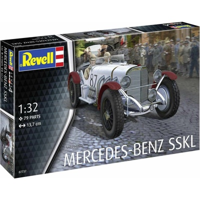 REVELL Plastic ModelKit auto 07737 Mercedes Benz SSKL 1 32