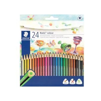 Image 1 of STAEDTLER Цветни моливи Noris 187 24 цвята