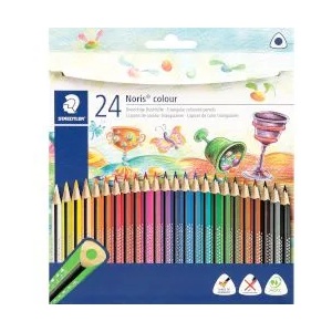STAEDTLER Цветни моливи Noris 187 24 цвята