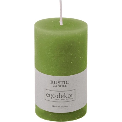 Rustic candles by Ego dekor Зелена свещ Rust, време на горене 38 h Rustic - Rustic candles by Ego dekor (ZBC-3771014)