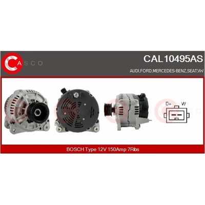 Generátor CASCO CAL10495AS
