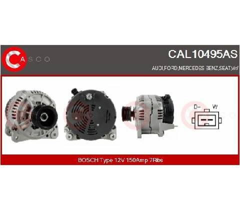 Generátor CASCO CAL10495AS