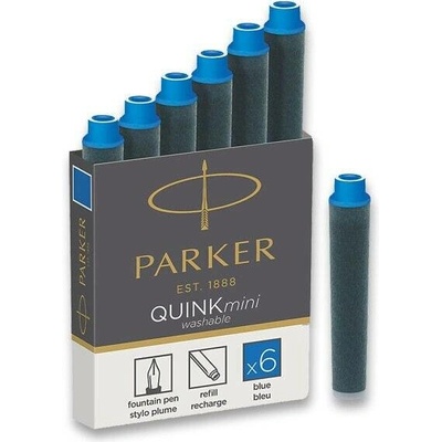 Parker Inkoustové mini bombičky modrá 1502/0150409
