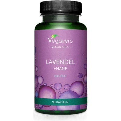 Vegavero Organic Lavender & Hemp Oil [90 капсули]