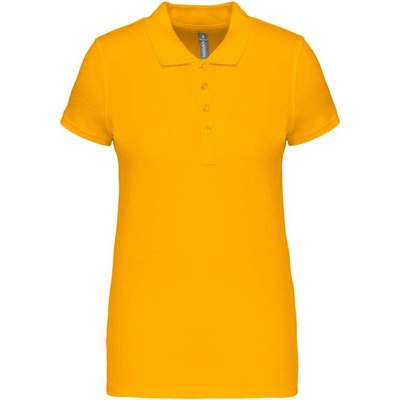 Kariban K255 Dámske piqué polo žltá