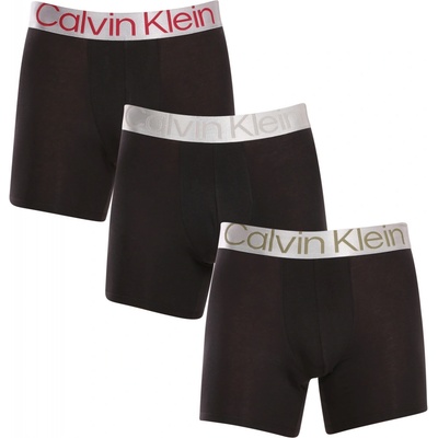 Calvin Klein čierne boxeriek Low Rise Trunk 3PK 3 Pack