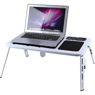 GLOBIZ Chladící stolek pod notebook s držákem sklenic