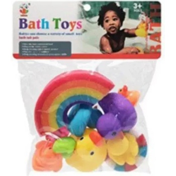 Global Express Far East Ltd Пакет цветни гумени патета - 6 бр. , различни видове (ay607b)