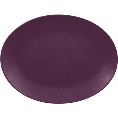RAK Porcelain Talíř oválný 36 x 27 cm švestková RAK-NFNNOP36PP