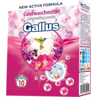 Gallus prací prášek Color 10 PD 650 g