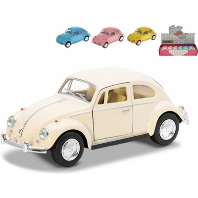 Kinsmart VW Classical Beetle růžový 1:64