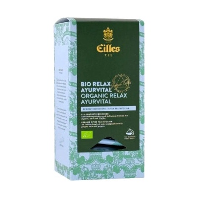EILLES TEE Luxury World Selection BIO RELAX AYURVITAL wellness bylinkový čaj 20 x 2,5 g