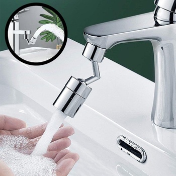 Image 1 of Splash Смесител за чешма на 360 градуса, меден с две чупещи се глави - Splash