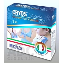 Cryos Farma vankúšikové obklad pri poraneniach 12 x 12 cm 2 ks