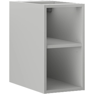 Mexen Box-A отворен шкаф с рафт 25 см, сив мат - 91AX2-0250-470-0-62 (91AX2-0250-470-0-62)