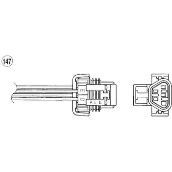 Lambda sonda NGK OZA657-GM1