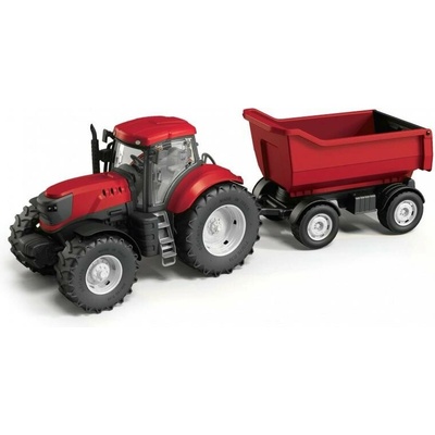 Adriatic traktor červený se sklopným vlekem 61 cm AC-13240