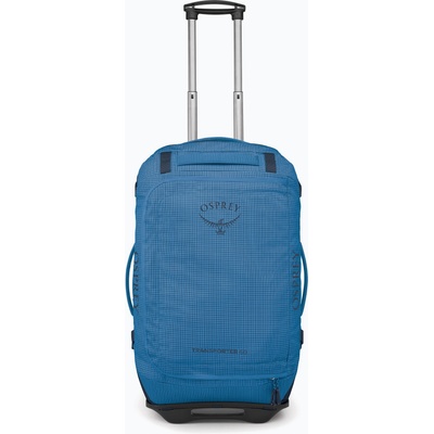 Osprey Transporter Wheeled Duffel 60 l пътнически куфар син пламък