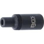 BGS technic Адаптор вложка 1/4" за метчик 2.8 мм, с магнит; bgs technic 72100