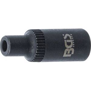 BGS technic Адаптор вложка 1/4" за метчик 2.8 мм, с магнит; bgs technic 72100