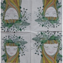 Paper Designe obrúsky Natura dívka 33x33cm