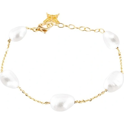 Rebecca Сребърна дамска гривна с перли Rebecca SBUBOB21 (SBUBOB21)