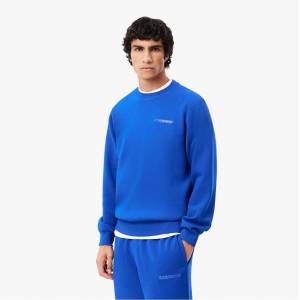 Lacoste Блуза Lacoste Piqu¿ Badge Accent Sweatshirt - Blue