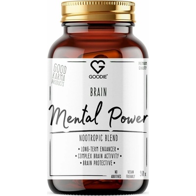 Goodie Brainfood Mental power nootropic blend výkon mozkové činnosti 90 kapslí